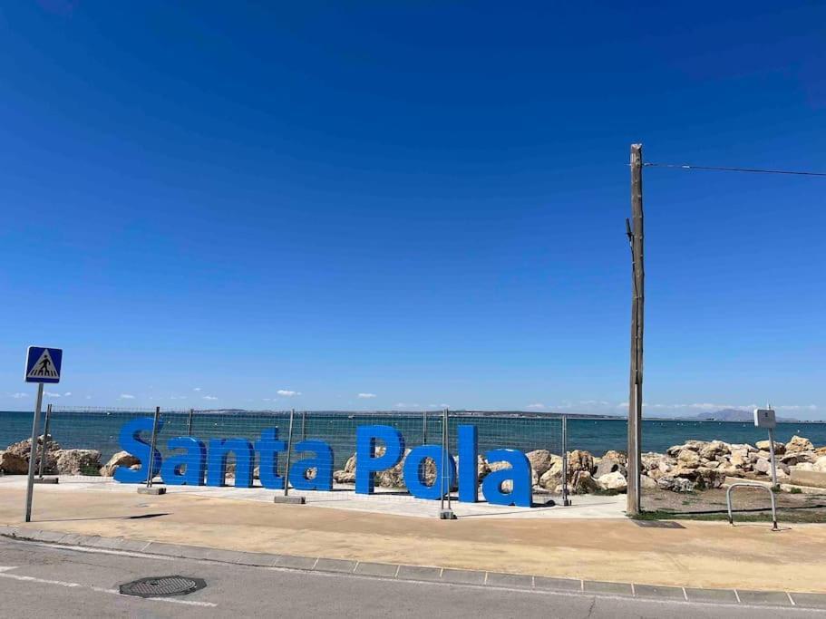 Apartamento Con Preciosas Vistas A Pie De Playa Санта Пола Экстерьер фото